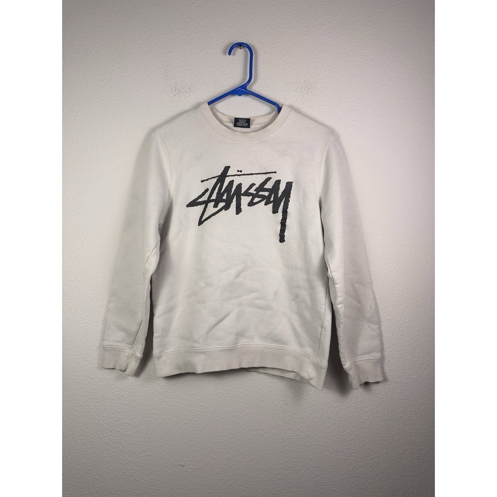 Stussy vintage Y2K  long sleeve crewneck sweatshirt size‎ small women's